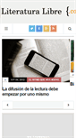 Mobile Screenshot of literaturalibre.com